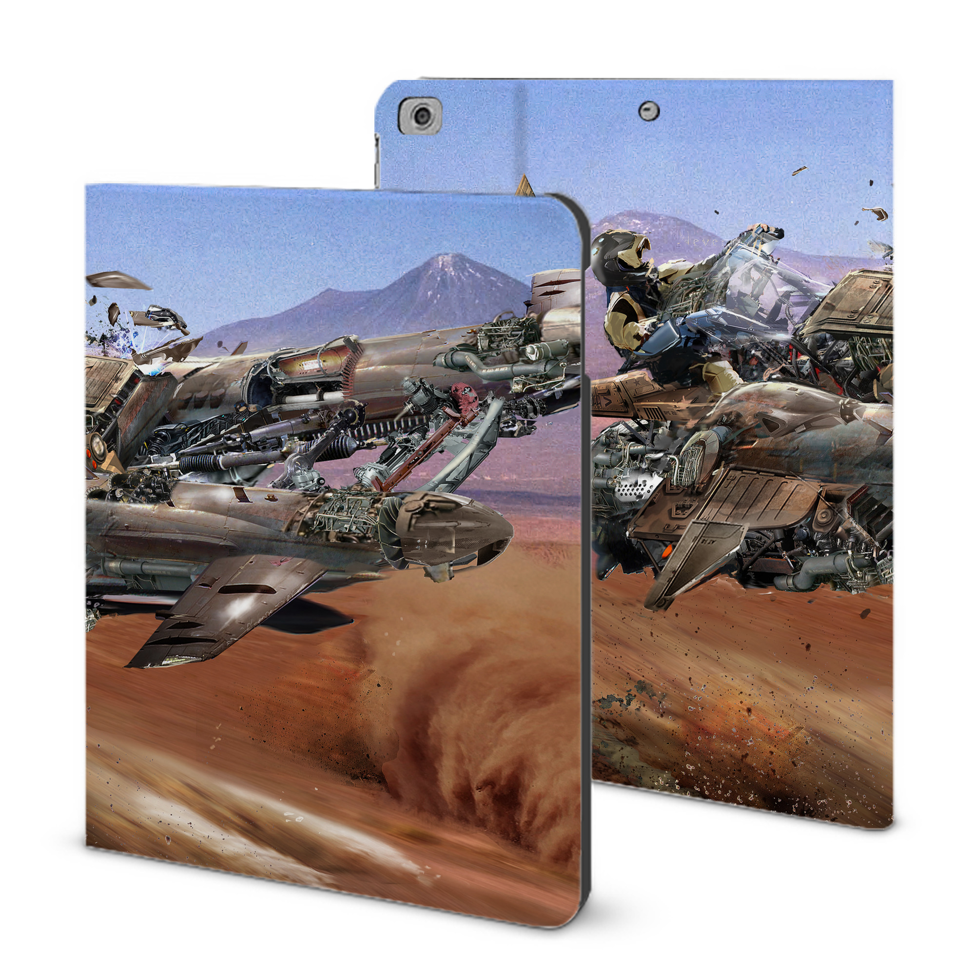 （画像用） スター・ウォーズ Star Wars IPad ケース ブック型 PUレザー TPU 耐衝撃 軽量 薄型 ペン収納なし 全面保護 IPad 各モデル対応